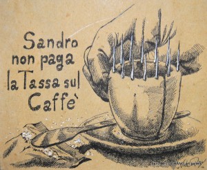 nicola piscopo sandro non paga la tassa sul caffe (1)